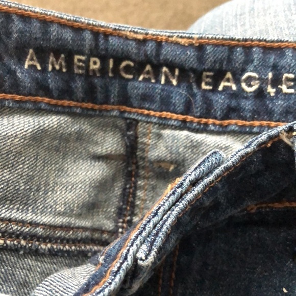 American Eagle Hi-Rise Festival Mini Jean Skirt - Picture 4 of 6